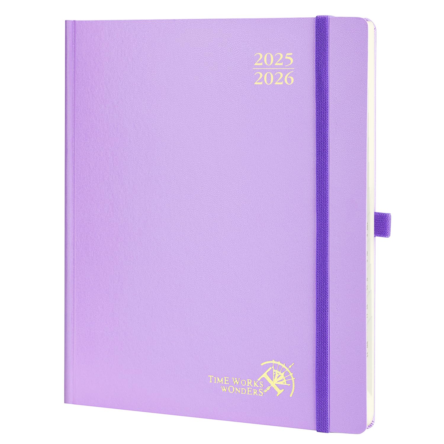  POPRUN 2025-2026 Vertical Diary per Scuola, 17 Mesi da agosto 2025 a dicembre 2026, Copertina Rigida, Papera Spessa 80 