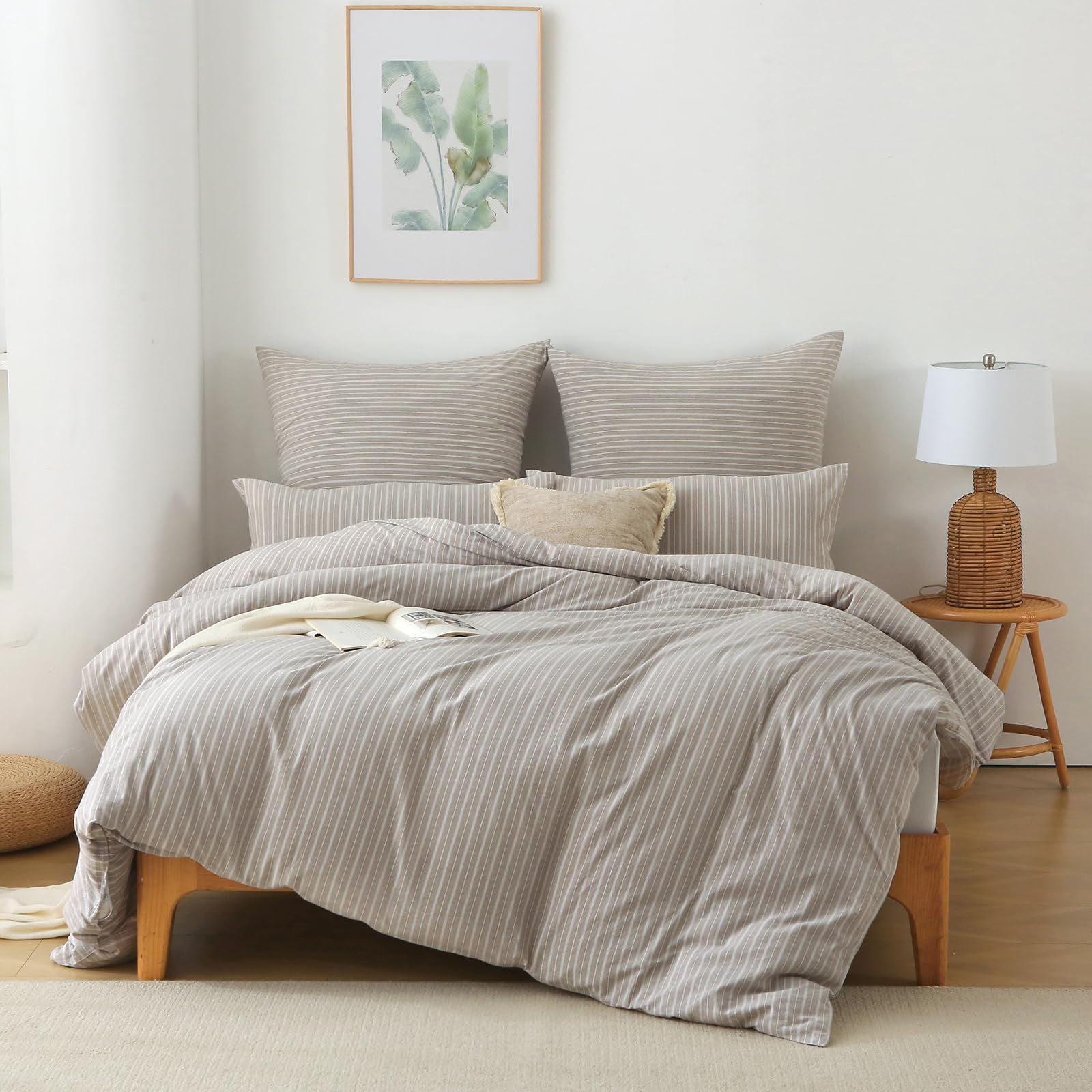 etérea, biancheria da letto in microfibra, 135 x 200 cm, set da 2 pezzi