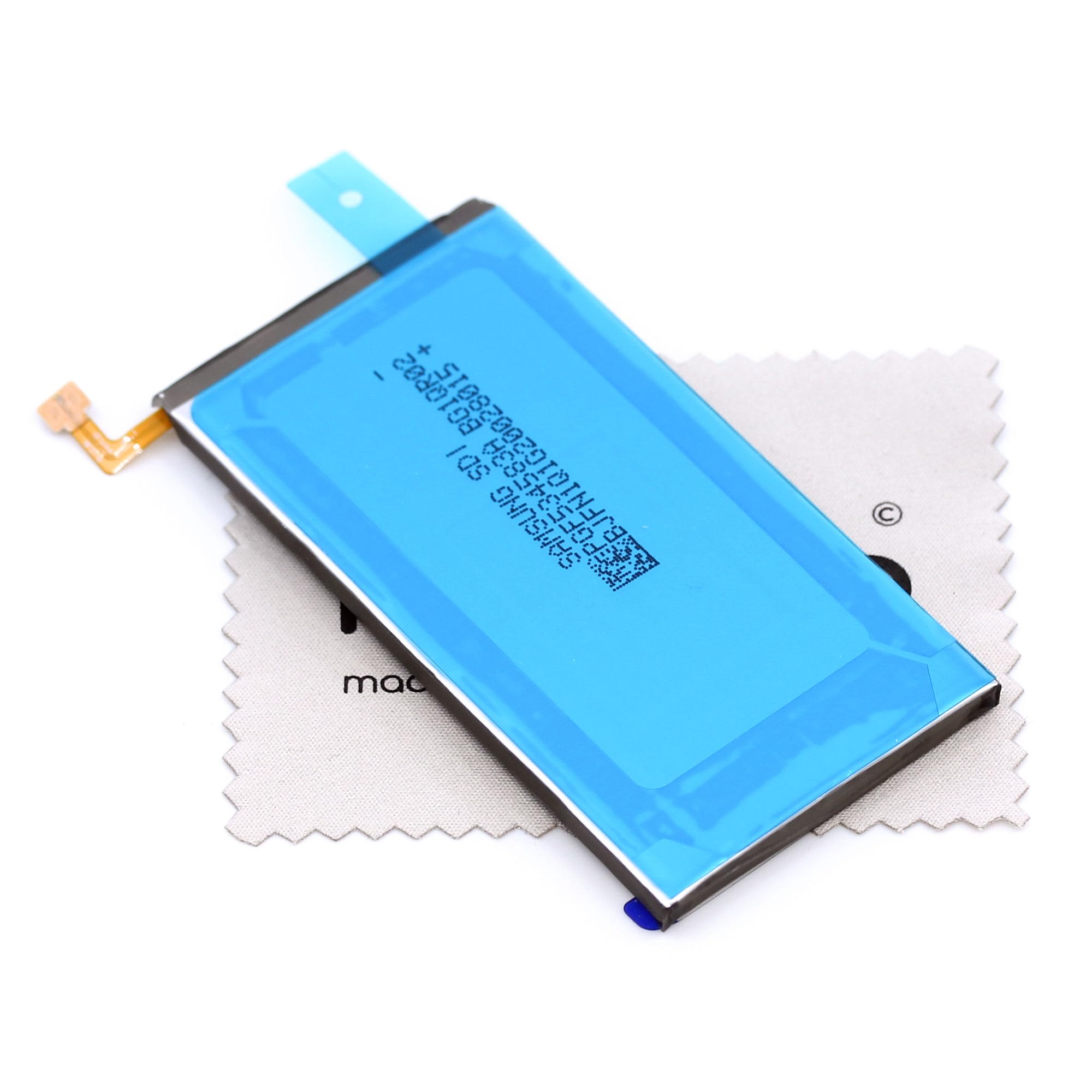 Batteria per Samsung Galaxy S10 (G973F) originale EB-BG973ABU 3400 mAh 3,85 V con panno mungoo
