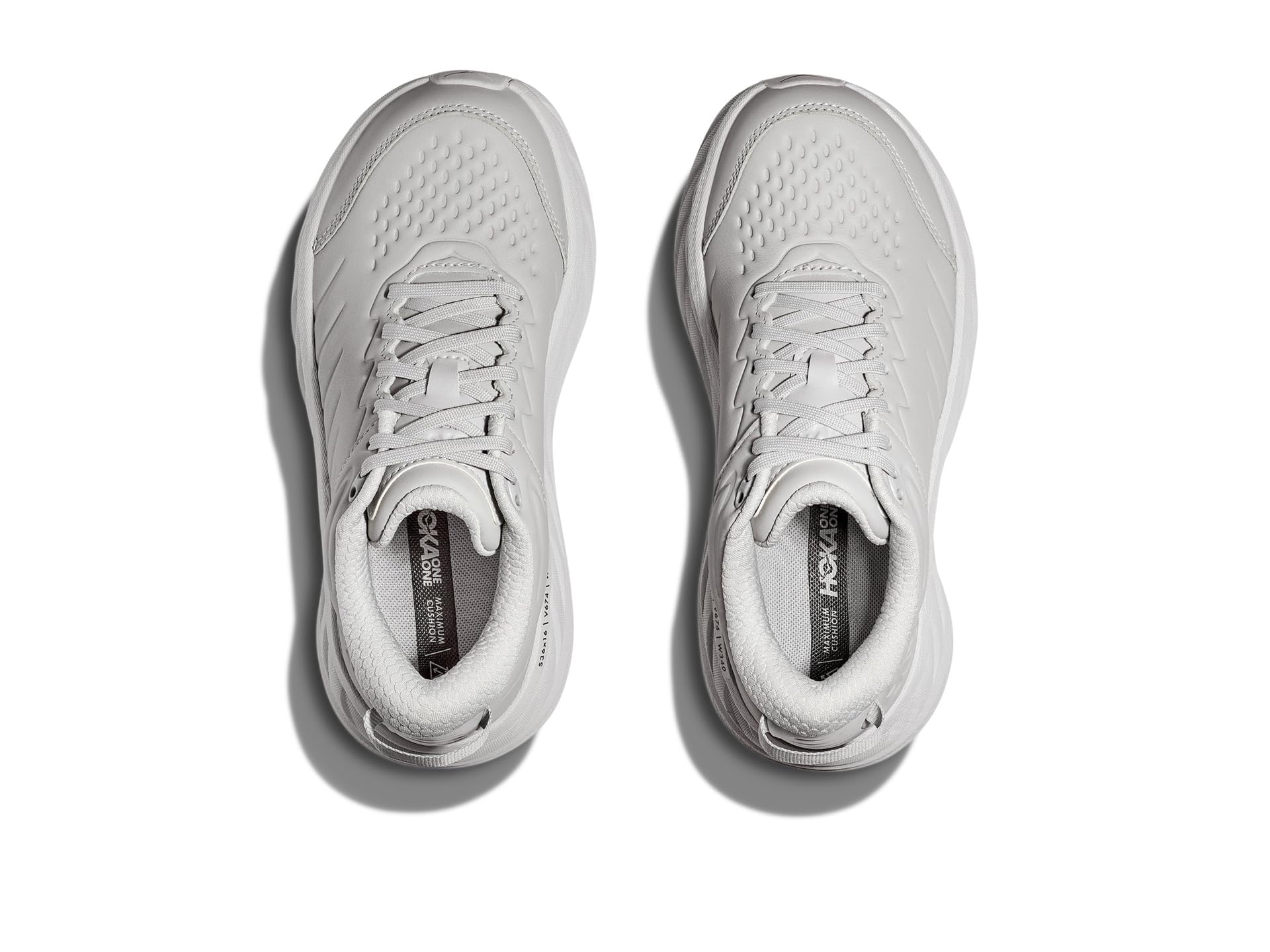 Hoka Men's Bondi SR Sneaker, Harbor Mist/Lunar Rock, 12