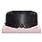 LitBear Silk Sleep Mask for Side Sleeper, Eye Mask Sleeping for Women Men 100% 22 Momme Pure Mulberry Silk, Face-Hugging Padded Eye Cover for Sleeping with Adjustable Band (Black)