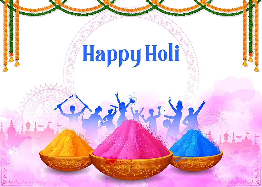 Happy Holi Festival Of Colors Background Design, Holi Festival Of - View #2