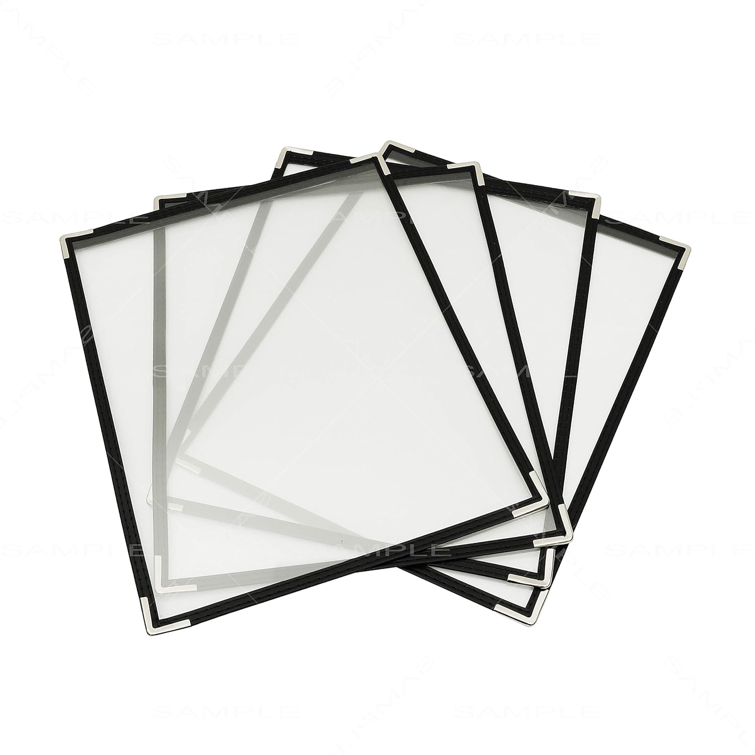 25 Menu Covers 8.5 x 11 Inch Menu Holder Double Stitched