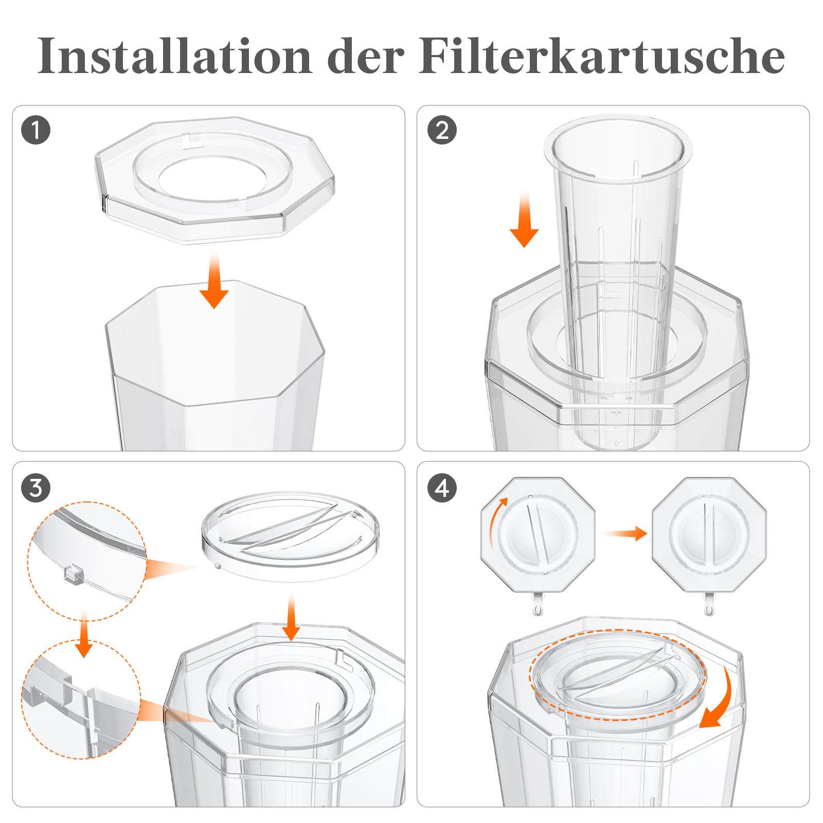 Lifewit 2 x6L Getränkespender mit Zapfhahn Eiszylinder Schilder, Kunststoff | Beverage Dispenser für Cocktails Saft Wasser Tee Getränke, Limonadenspender mit Kühlung für Partys Hochzeit Buffet, 39x16cm