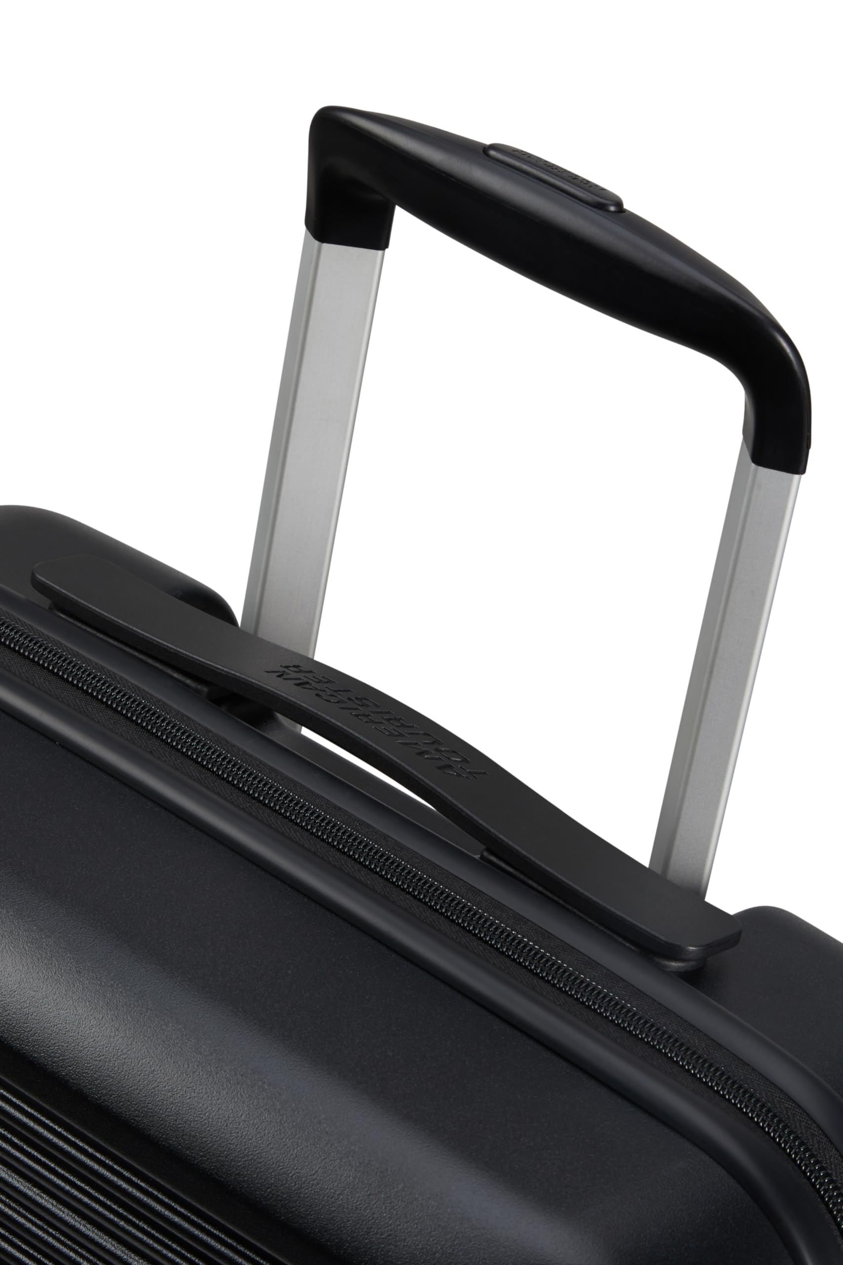 American Tourister Astrobeam - Spinner S, bagagli a mano, 55 cm, 36 L, nero (Storm Black)