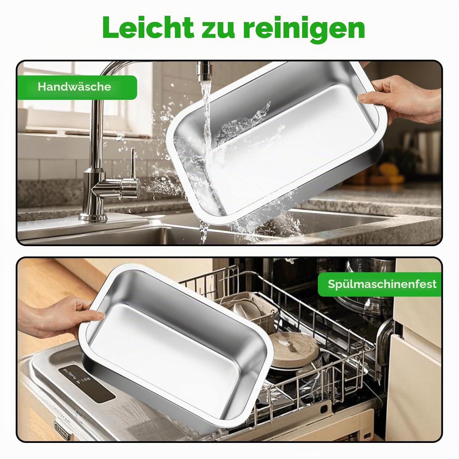 7,6-Liter erhöhter Hundenapf, ADENGL höhenverstellbar (26 - 39 cm), erhöhter Edelstahlnapf mit auslaufsicherer Matte und stabilem Metallständer, kippsicher, leicht zu reinigen, für den Innen- und