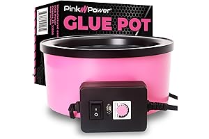 All-in-One Pink Power Electric Glue Melting Pot for Crafts