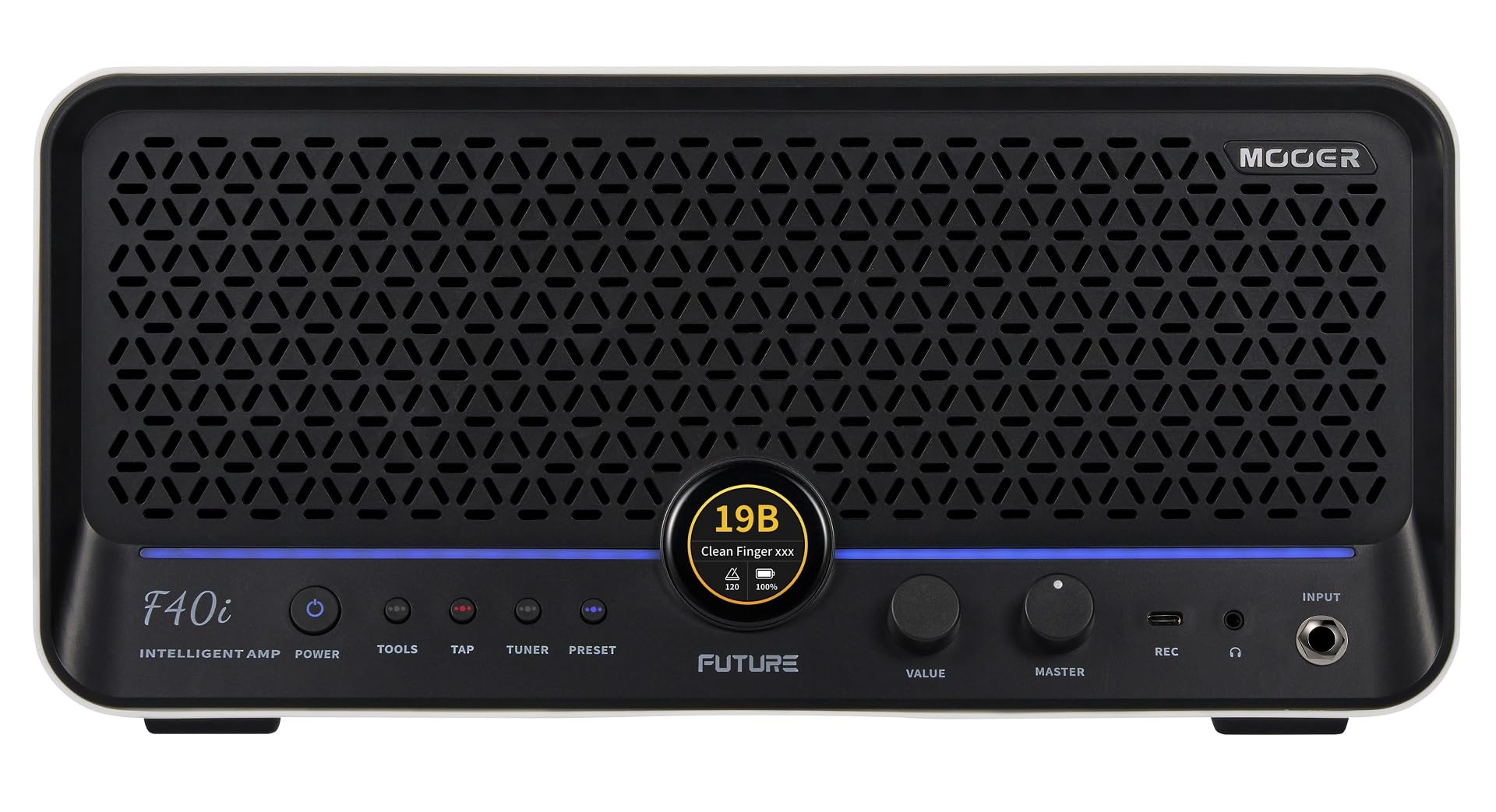 Mooer F40i - Guitar Combo, 40 W, Color Blanco
