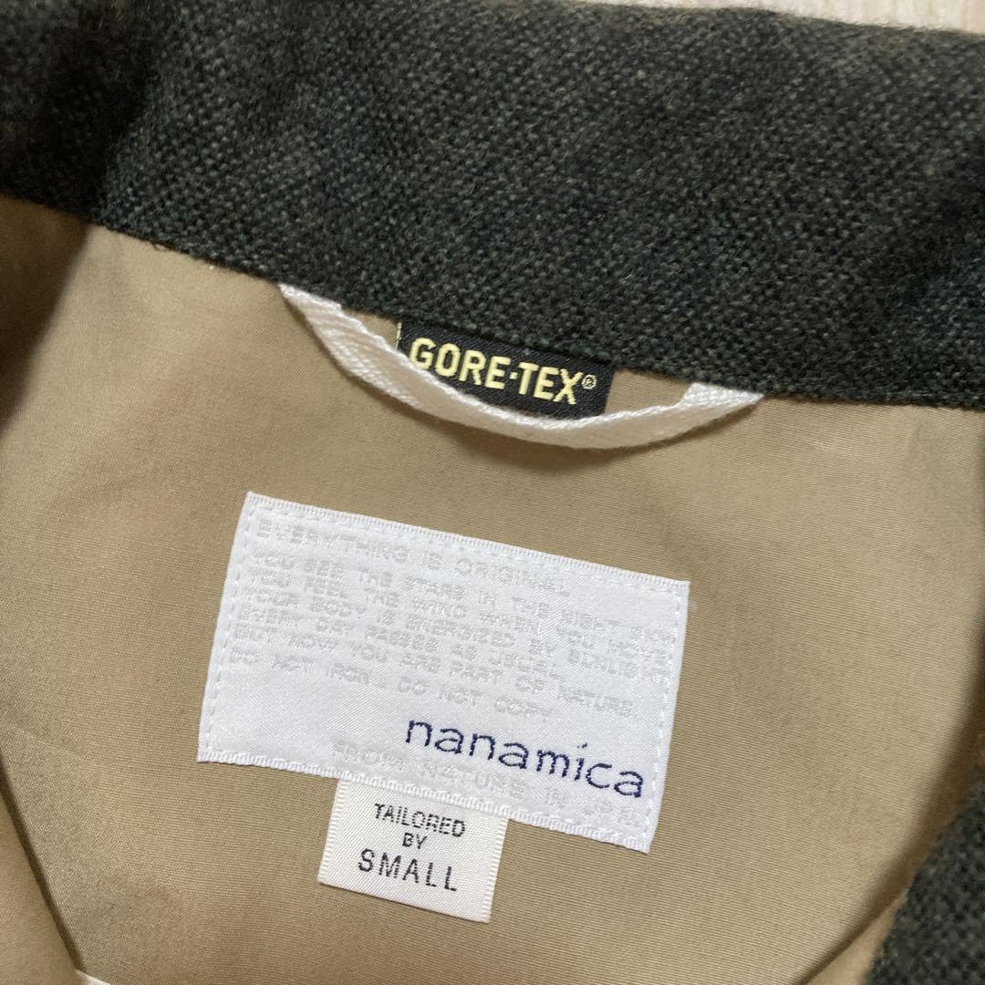 Amazon.co.jp: nanamica ゴアテックス エルボーパッチ コート pコート 