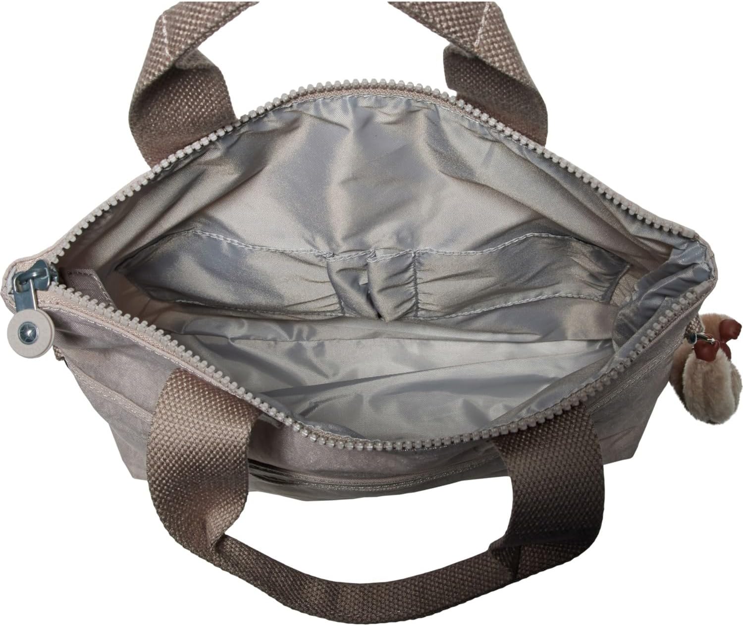 Kipling womens Eleva Crossbody Bag, Golden Tan, 12.25 L X 13 H X 4.75 D US