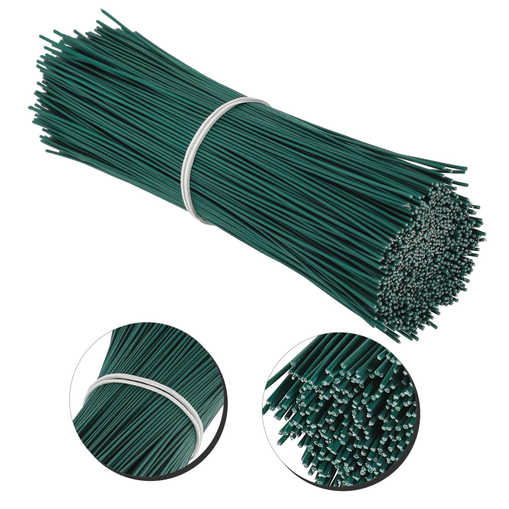 Sosoport 4000pezzi Legature per Fili Twisted Resistenti per Giardinaggio per Sostenere Rampicanti e Ordinare