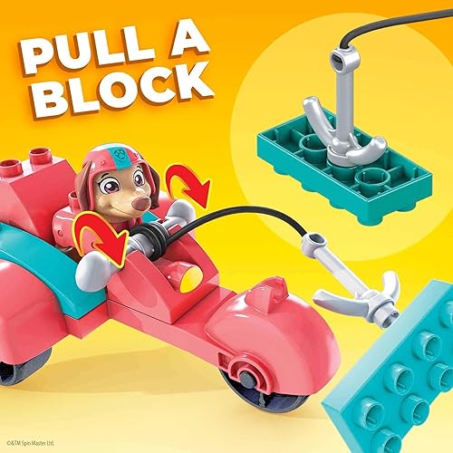 Miniatura 3 de PAW Patrol MEGA Bloks Liberty's City Scooter Toy Building Set