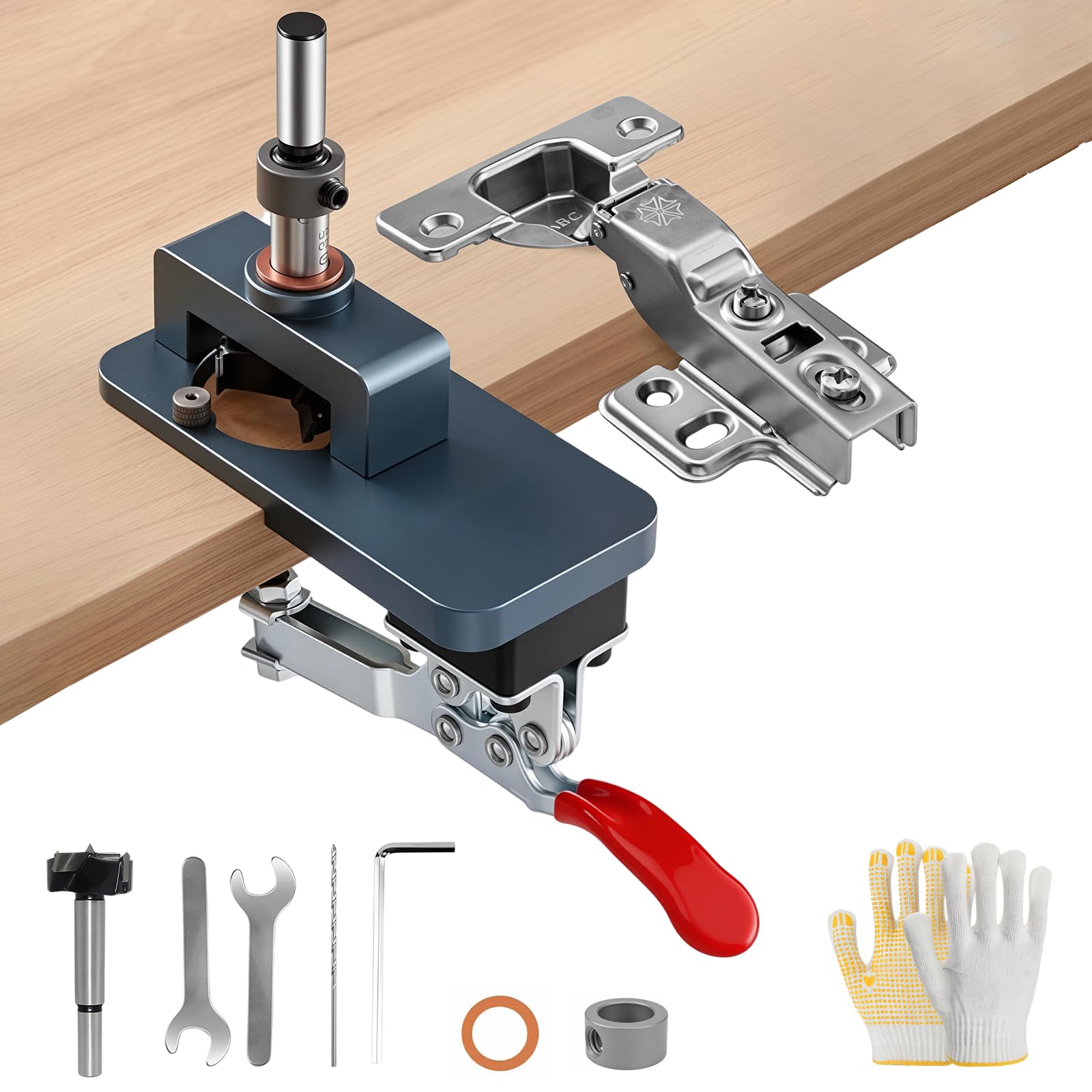 35mm Concealed Hinge Jig, Kitchen Hinge Jig, Metal Cabinet Door Hinge Jig