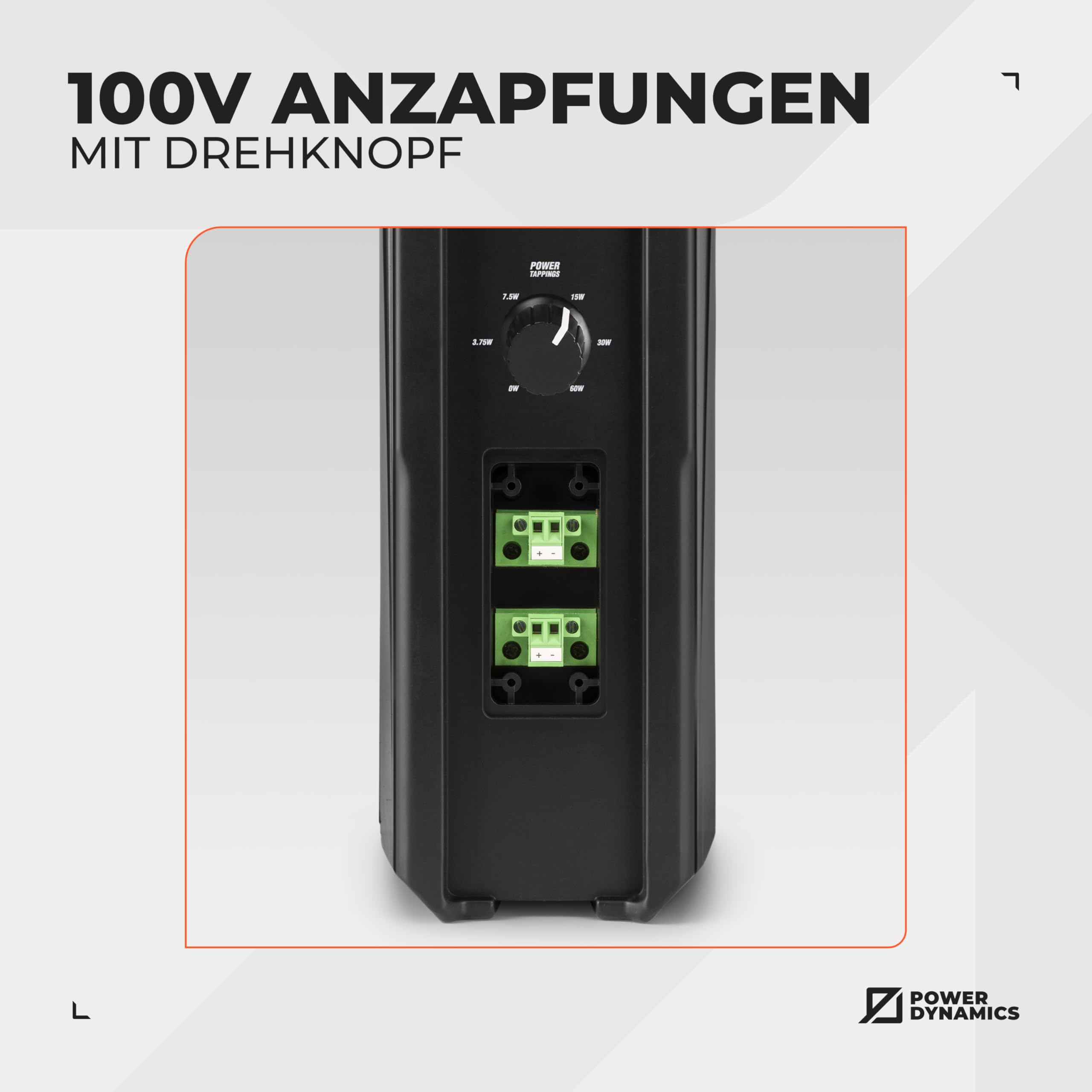 Power Dynamics PDCS403 Passiv Lautsprecher – 260W, 4X 3 Tieftöner, 1x 1 Neodym-Hochtöner, PA Lautsprecher für DJ Boxen, Musikbox Groß, Lautsprecher Set - Schwarz