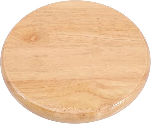 BESPORTBLE Taburete de bar de madera de repuesto para taburete de bar de 11.6 pulgadas, asiento de madera redondo, accesorios de reparación de
