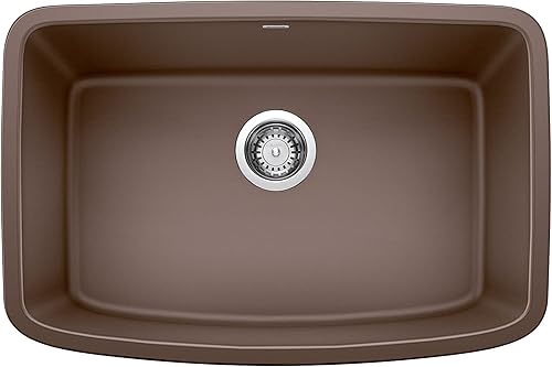 Miniatura 8 de BLANCO Valea - Fregadero de cocina de 27 pulgadas, color negro carbón