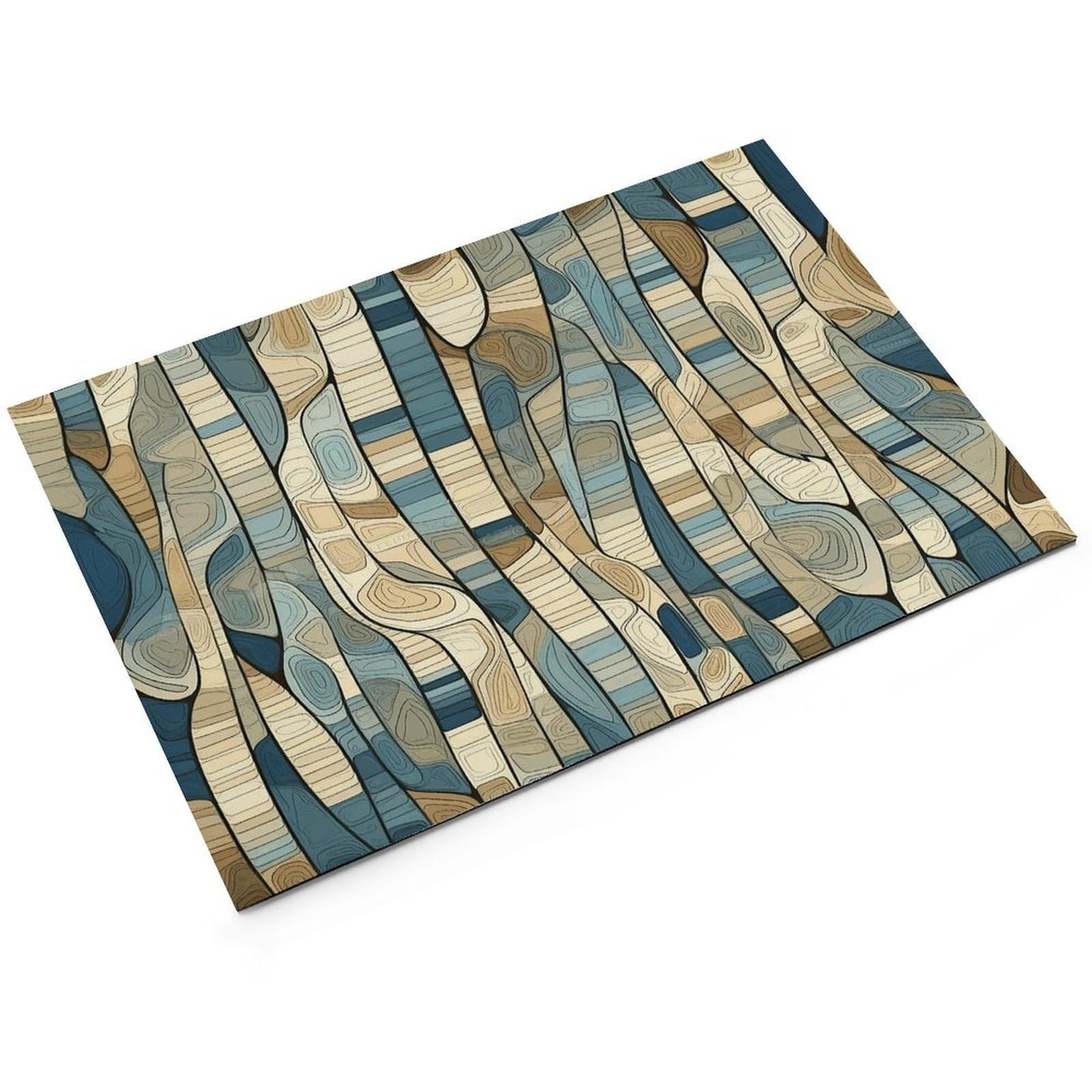 Tapis de nourriture pour chat - Tapis d'alimentation antidérapant - Facile à nettoyer pour la nourriture et l'eau - 61 x 81,3 cm