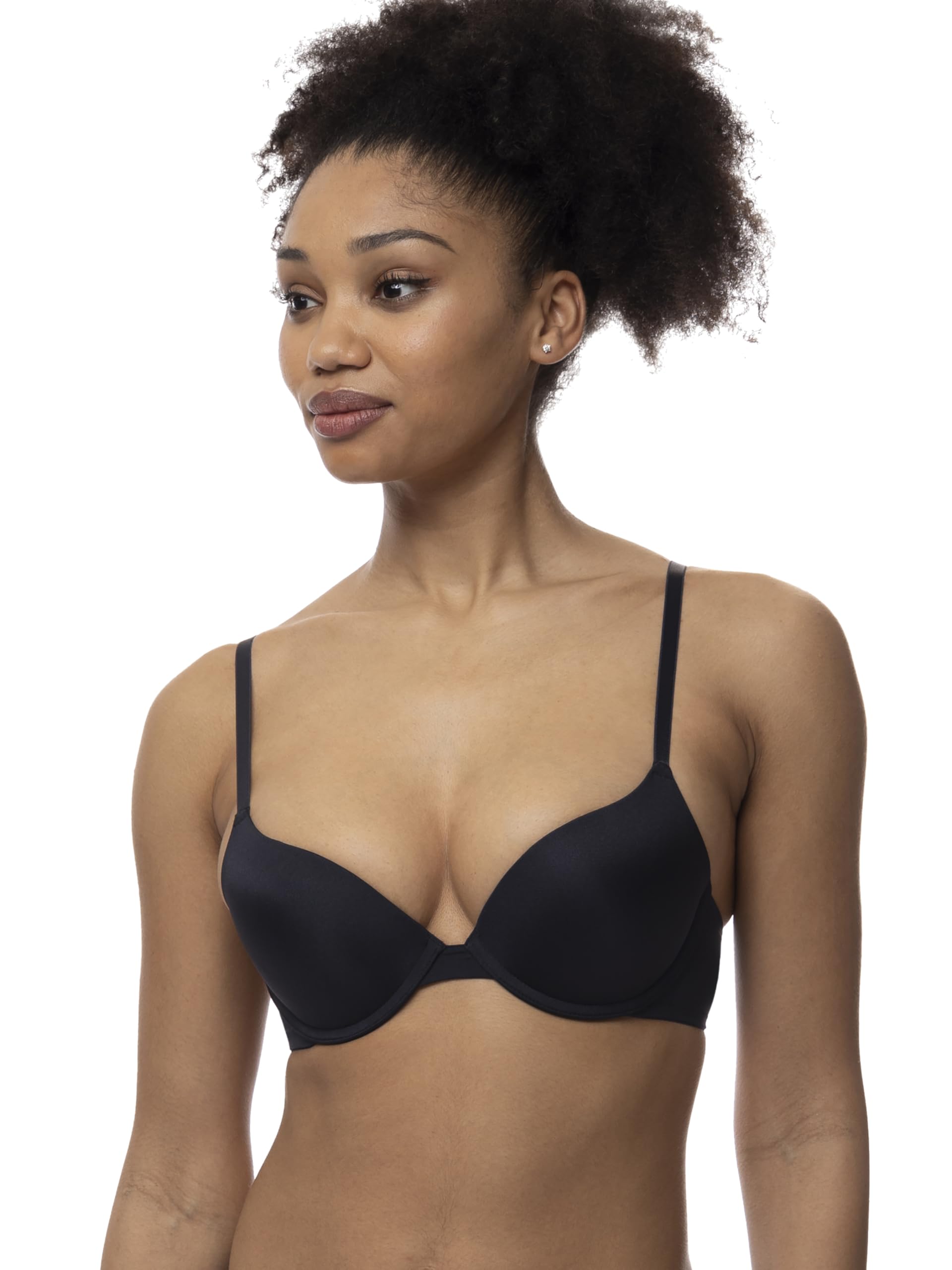 Dorina Women's Michelle Push Up Demi Bra 34D Black