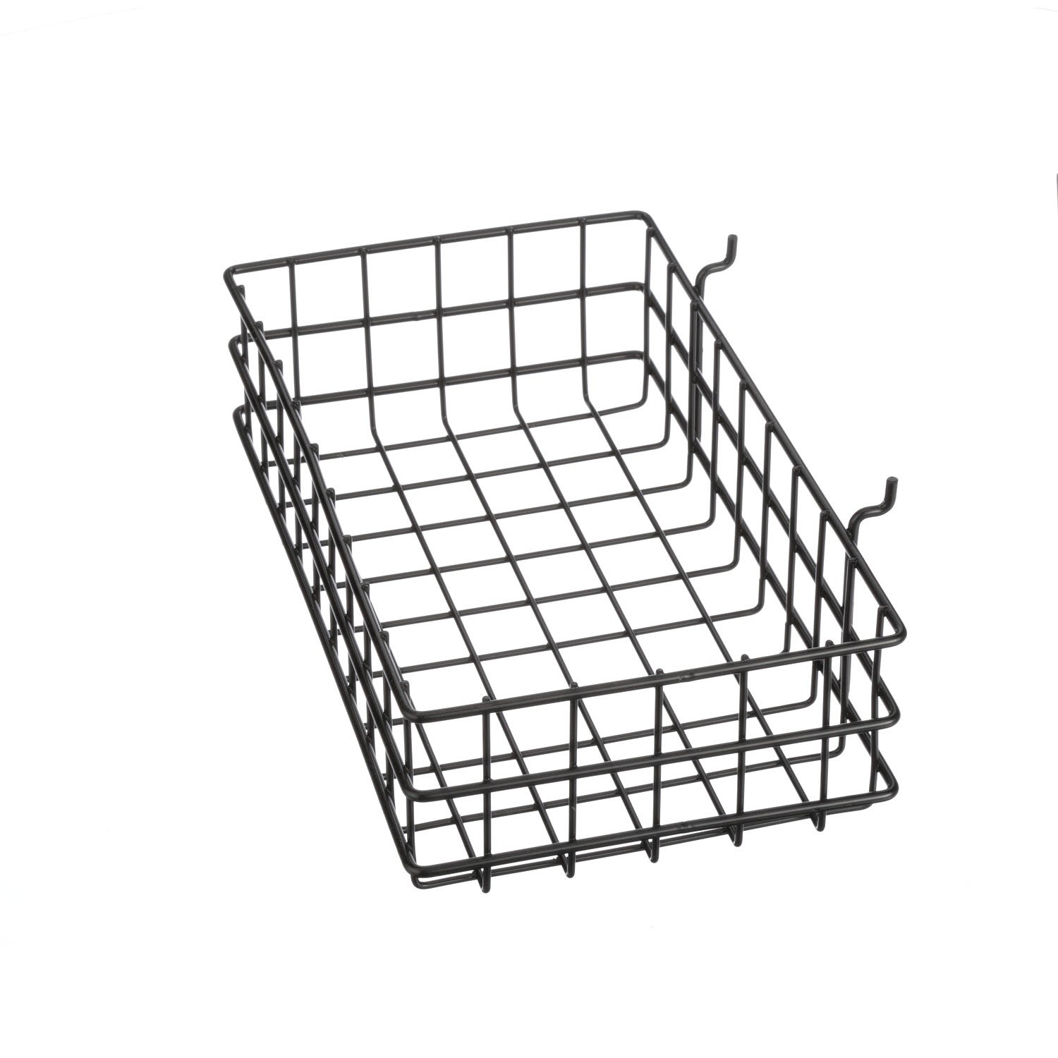 Marlin Steel Black Powder Coated Pegboard or Slat Wall Wire