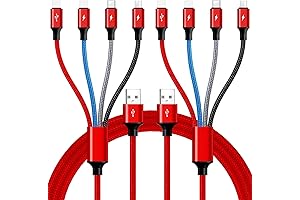 Highly Adaptable Multi-Device 4-in-1 Charging Cable