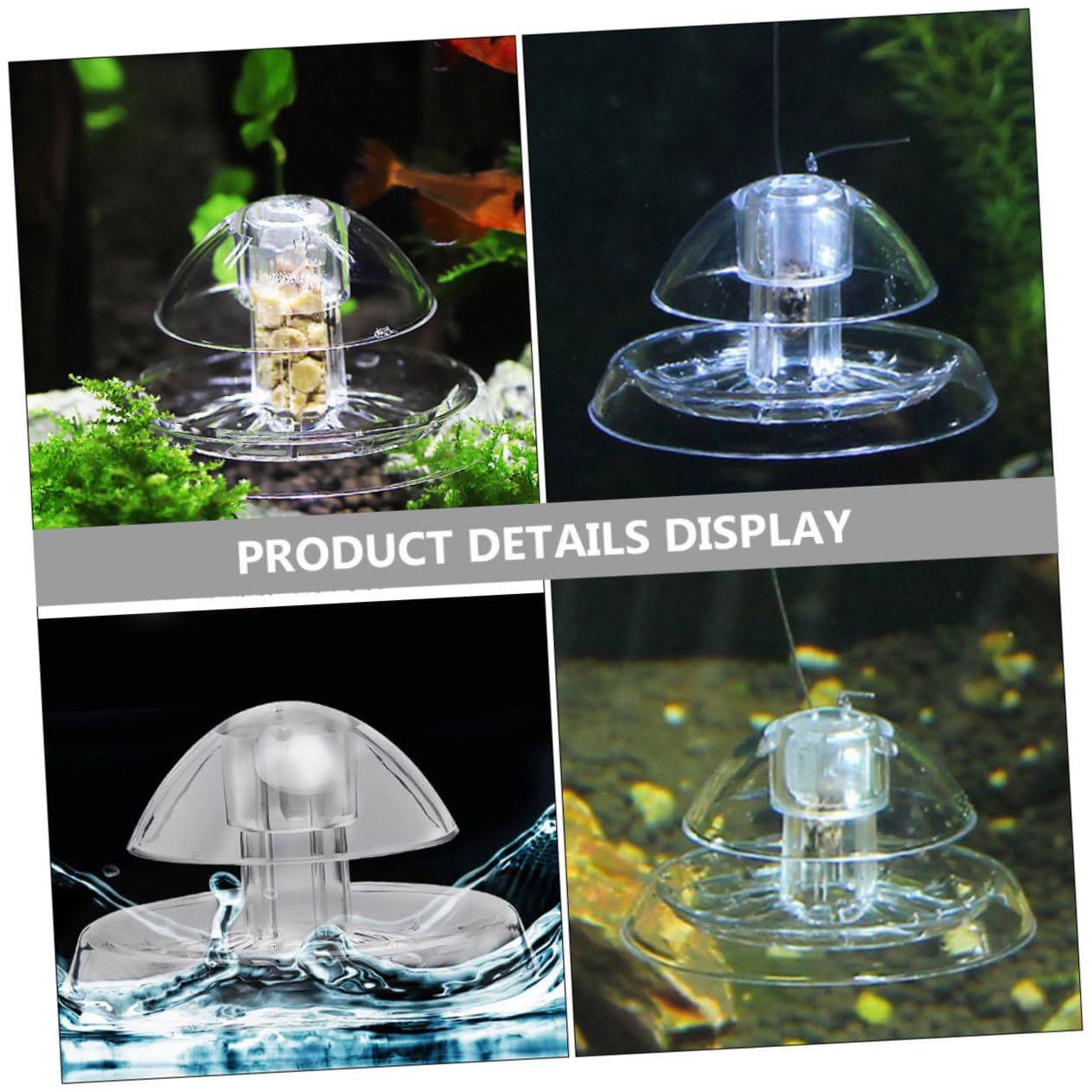 BESPORTBLE 12pièces Outil Pratique De Capture Escargots pour Aquarium Piège Réutilisable Plastique pour Éliminer Escargots Petit De Diamètre