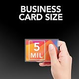 GBC Laminating Sheets, Thermal Laminating Pouches, Business Card Size, 5 Mil, HeatSeal UltraClear, 100 Pack (51005) – view 3