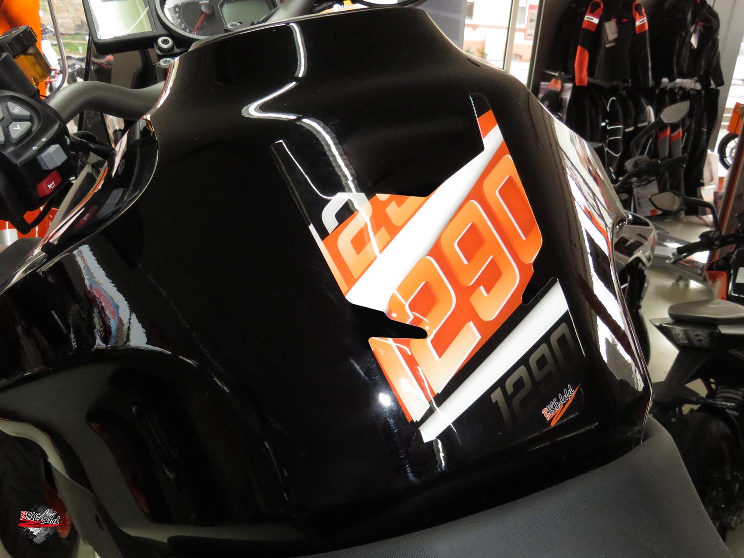 Orange & Grey Tank Pad Paint Protection Sticker – For KTM 1290 Super Duke R 4 thumbnail image