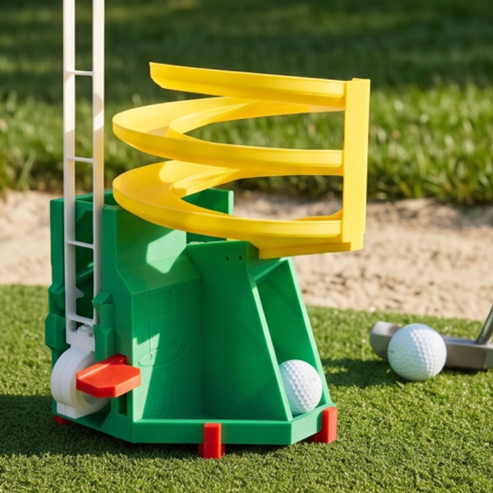 Distributore Automatico di Palline da Club, Allenamento con