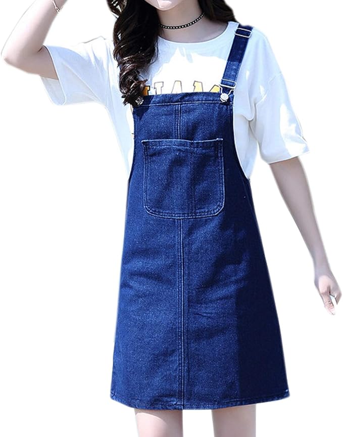short dungaree dress for girl