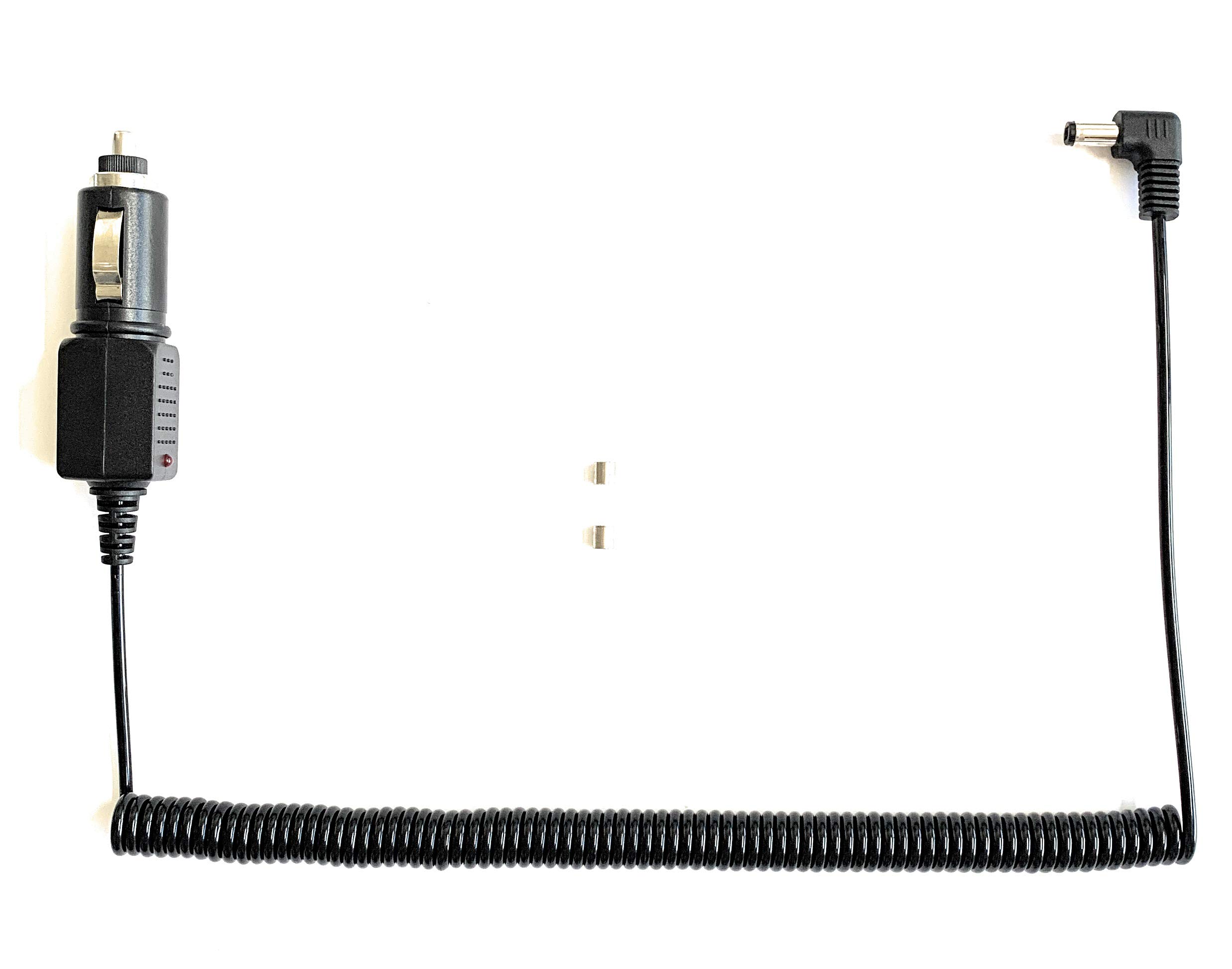 CAR DC Power Adapter Compatible Replacement for Cobra MR HH475 FLT BT, MR HH475 Cradle/Docking