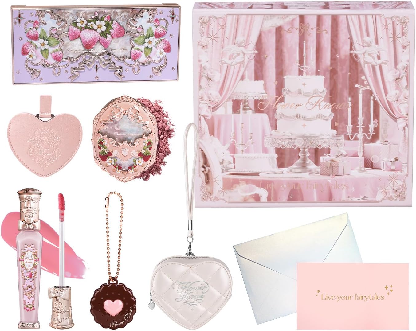 Flower Knows Blush Bliss Valentine's Day Makeup Set