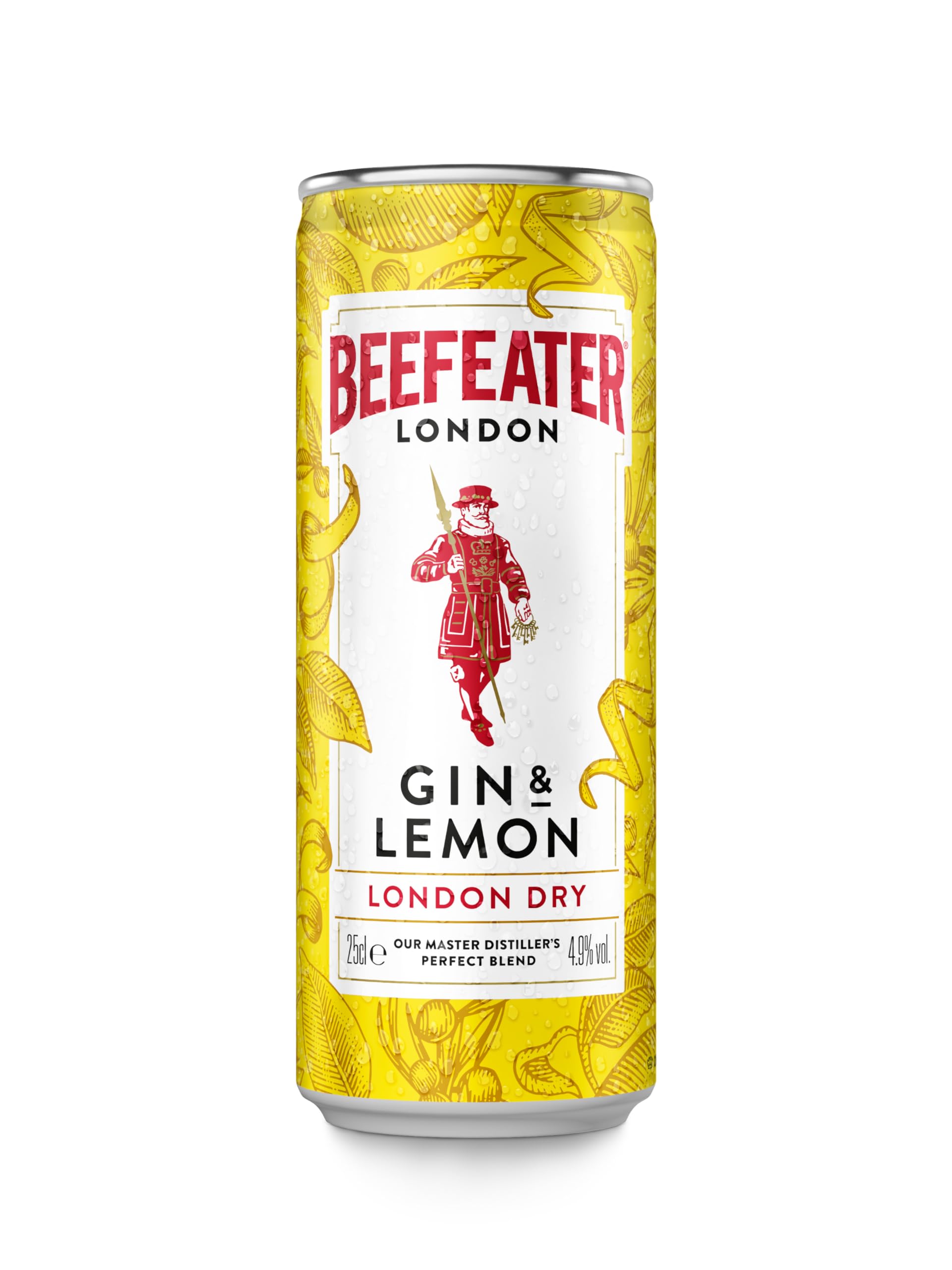 Beefeater Gin&Lemon REDI Cóctel 12 unidades con POLARBOX de Regalo - 250 ml