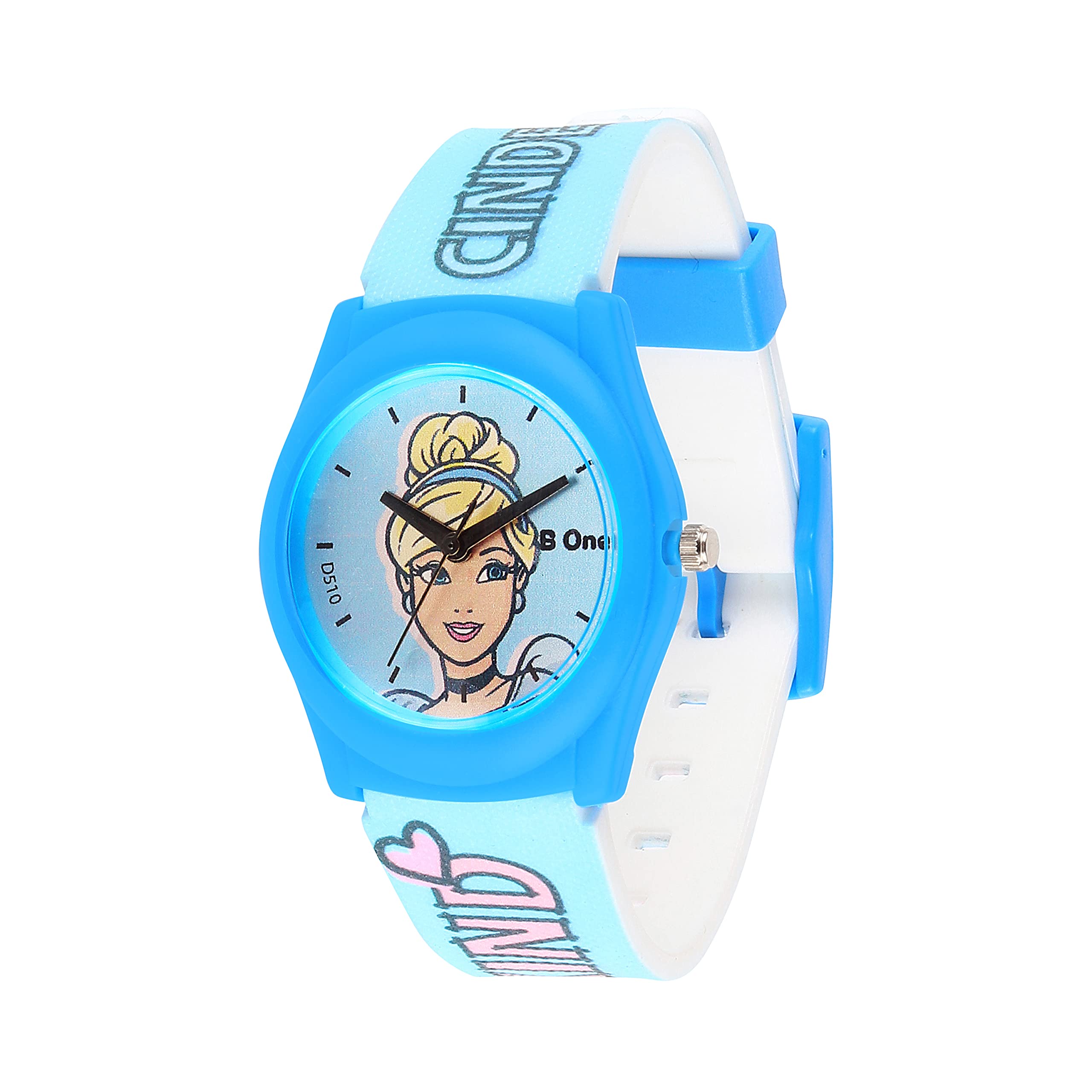 Disney Princess for Kids Round Analogue Wrist Watch | Birthday Gift for Girls - Age 3 to 12 Years (Princess Sky Blue) (B0BLKCZQS1) Amazon Price History, Amazon Price Tracker