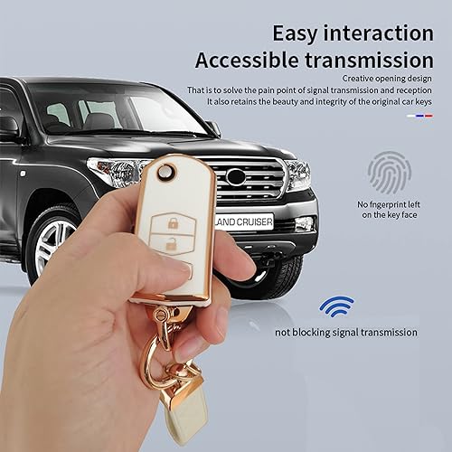 Miniatura 7 de Funda para llavero Mazda con llave remota, compatible con Mazda 2 3 5 6 CX-5 CX-7 CX-9 RX-8 MX-5 Miata