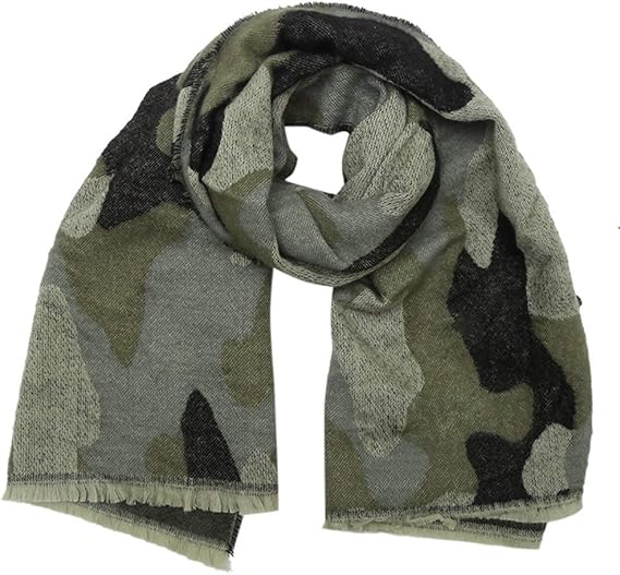 Amazon Co Jp レディース スカーフ 大判 マフラー メンズ 子供 迷彩ヒョウ柄 マフラー 上品 秋冬新品 防寒 防風 ロング ショール カシミヤ リバーシブル おしゃれ 厚手 ショート スカーフ 秋 冬 シンプル 出勤 通勤 通学 男女兼用 服 ファッション小物