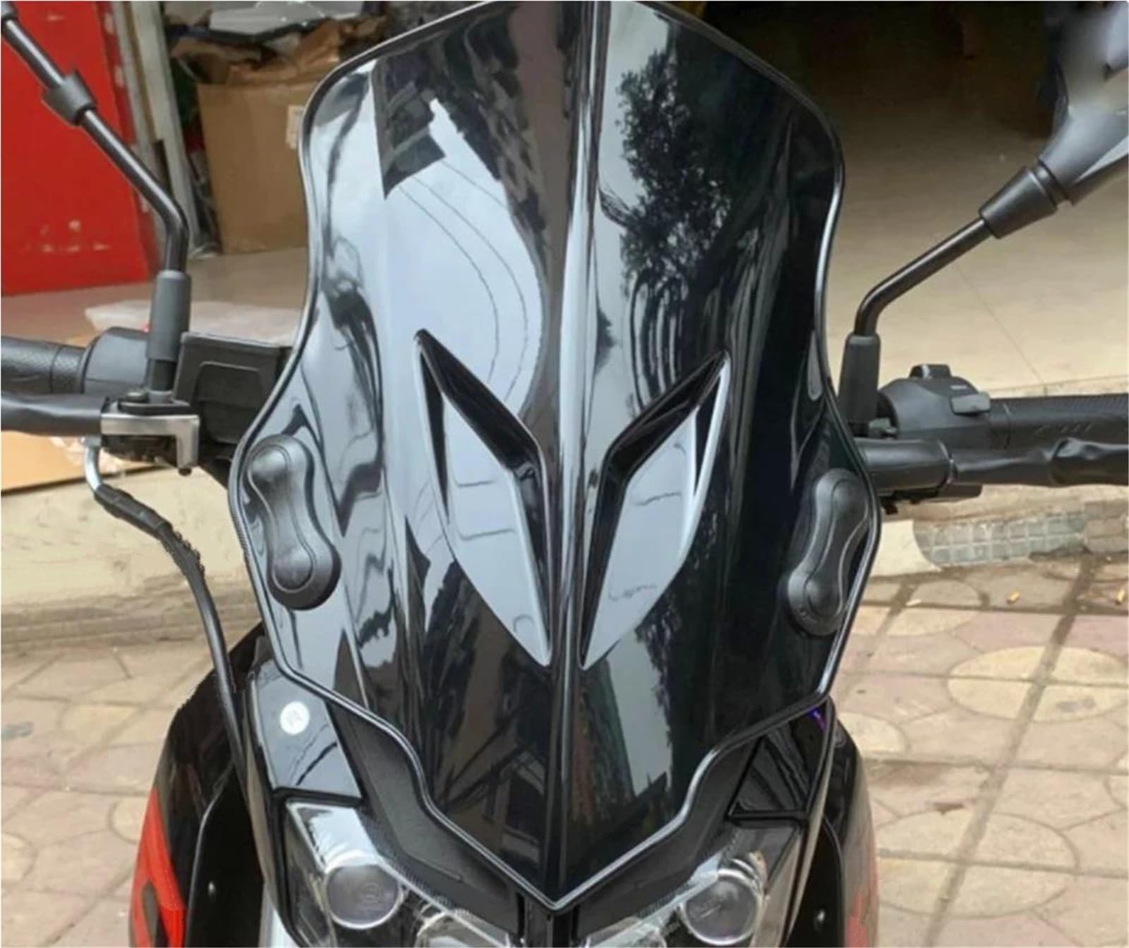 Dla Benelli TNT125 TNT135 Przedniej Szyby Motocykla Przedłużenie szyby motocykla