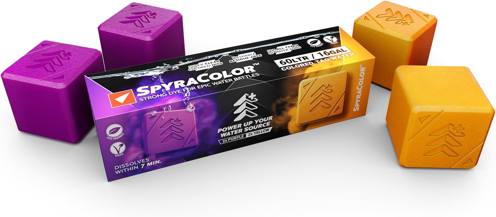 SpyraColor gelb & lila