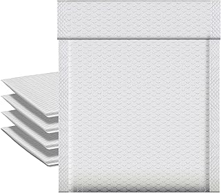 Ireer 5 Pack Extra Large 20 x 24" Bubble Mailers Poly Padded Envelopes Cushioned Mailing Envelopes Bubble Padded Mailers Self Adhesive Waterproof Shipping Bags for Business Gift Packaging
