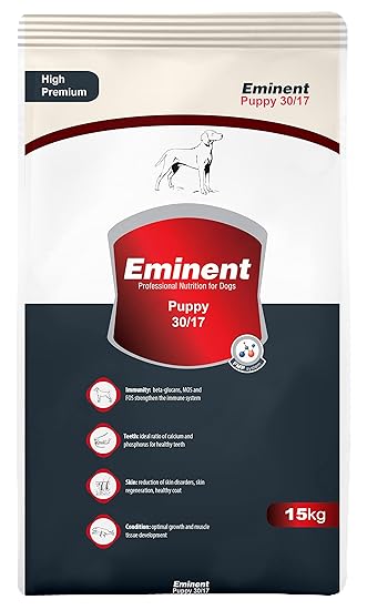 Eminent Puppy - Food for Puppies of Small and Medium Breeds, Pregnant and lactating Bitches 15 Kg