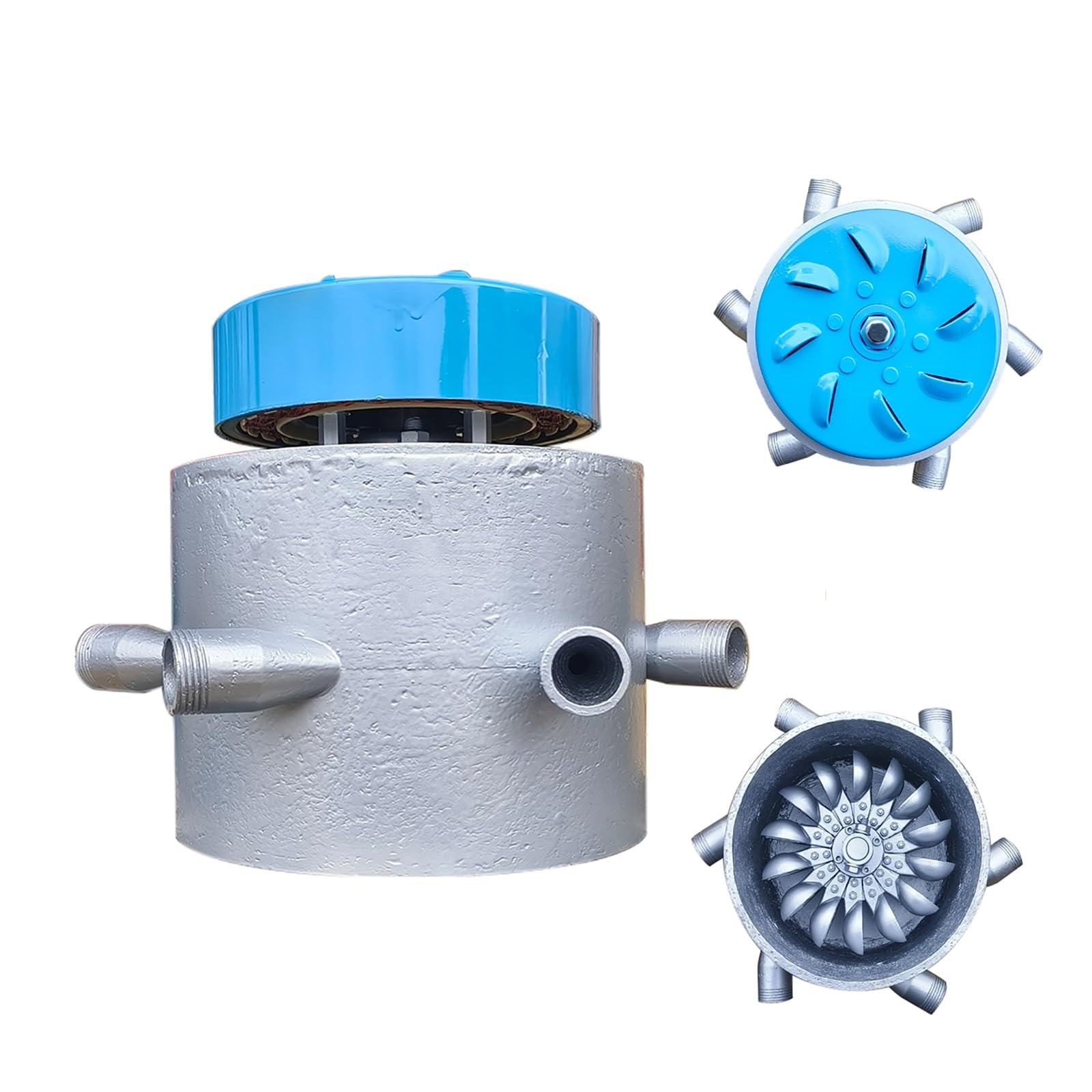Générateur Hydroélectrique 3KW 110-230V, Turbine À Eau 6 Buses, Pour Système Énergie Hors Réseau Et Éclairage, Coque En Alliage, Bobine En Cuivre, Étanche