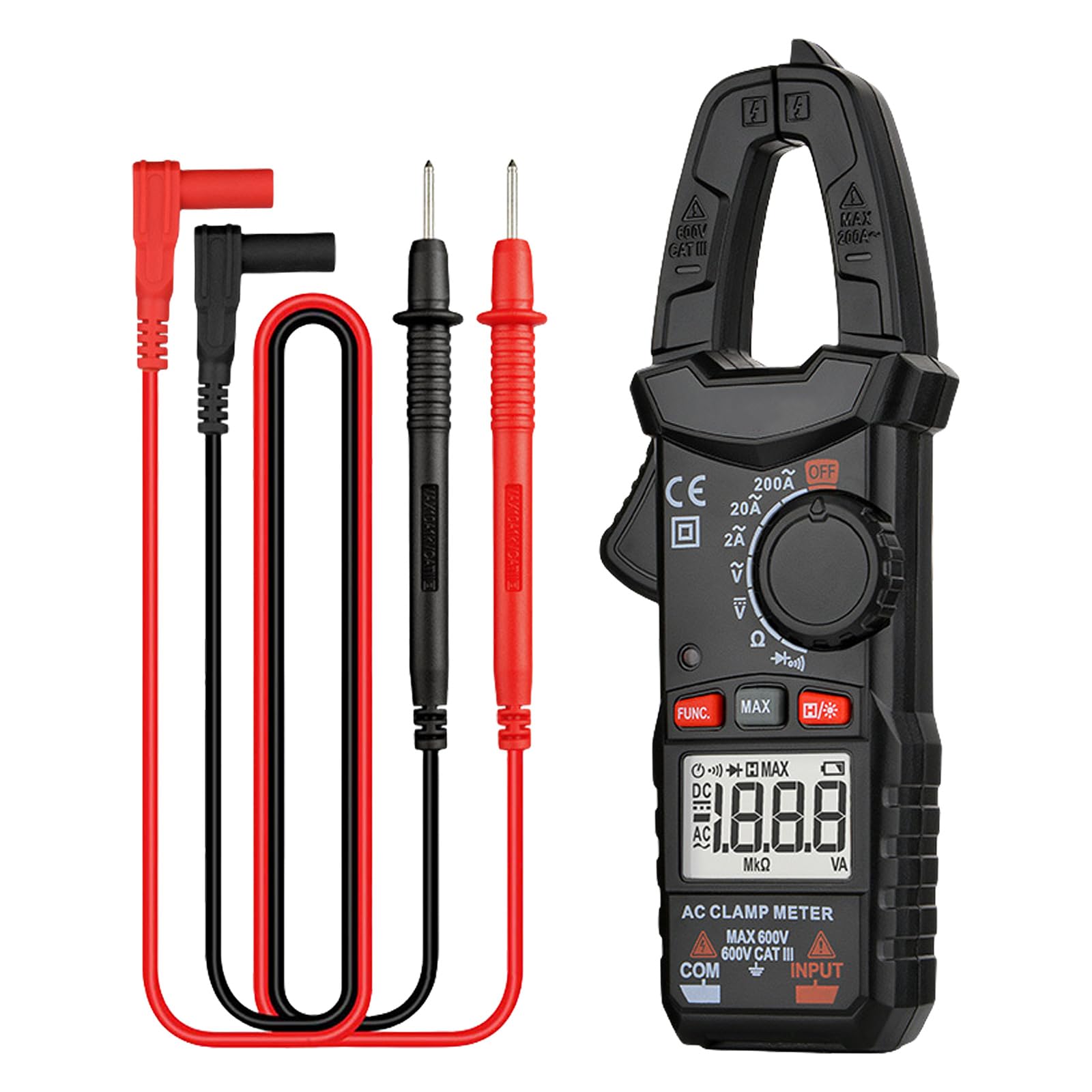 Tsophreniq Digital Multimeter With Automatic Ranges For Home Circuit Testing Check And Laboratory Research Lightweight Voltages Tester
