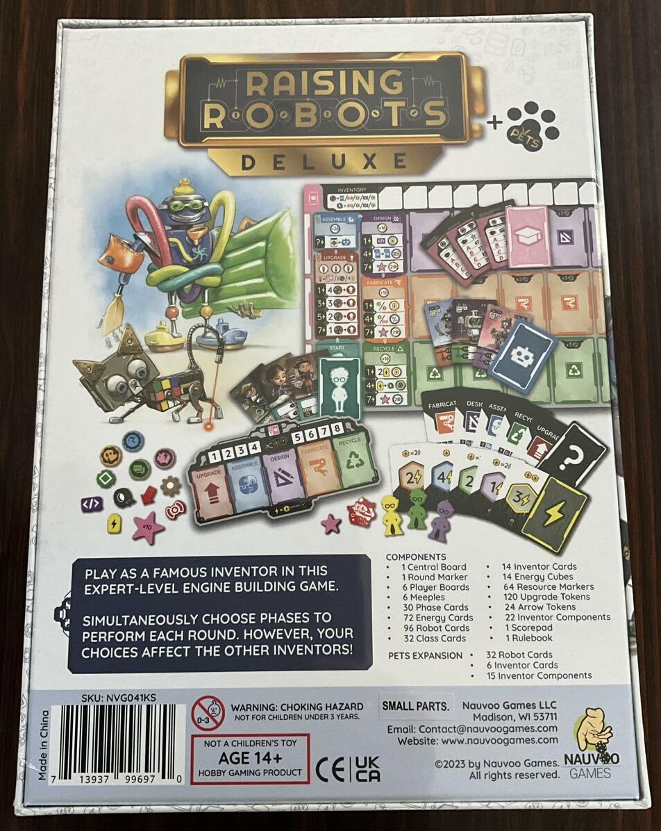 Amazon | レイジング ロボット ボードゲーム デラックス キック 