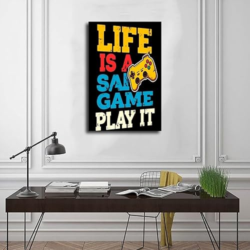 Miniatura 3 de Retro Rubik Cube - Consola de videojuegos de los años 50 a 1980 - Póster en lienzo para decoración de pared, pinturas impresas para sala de estar,