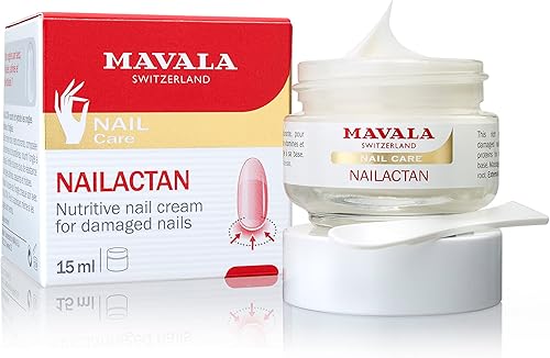 Mavala Nail Care Nailactan Nutritive, Nail Cream In Jar, Supports Damaged Nails, Nourishing, Moisturizing Nail Care Cuticle Cream, Promotes Nail