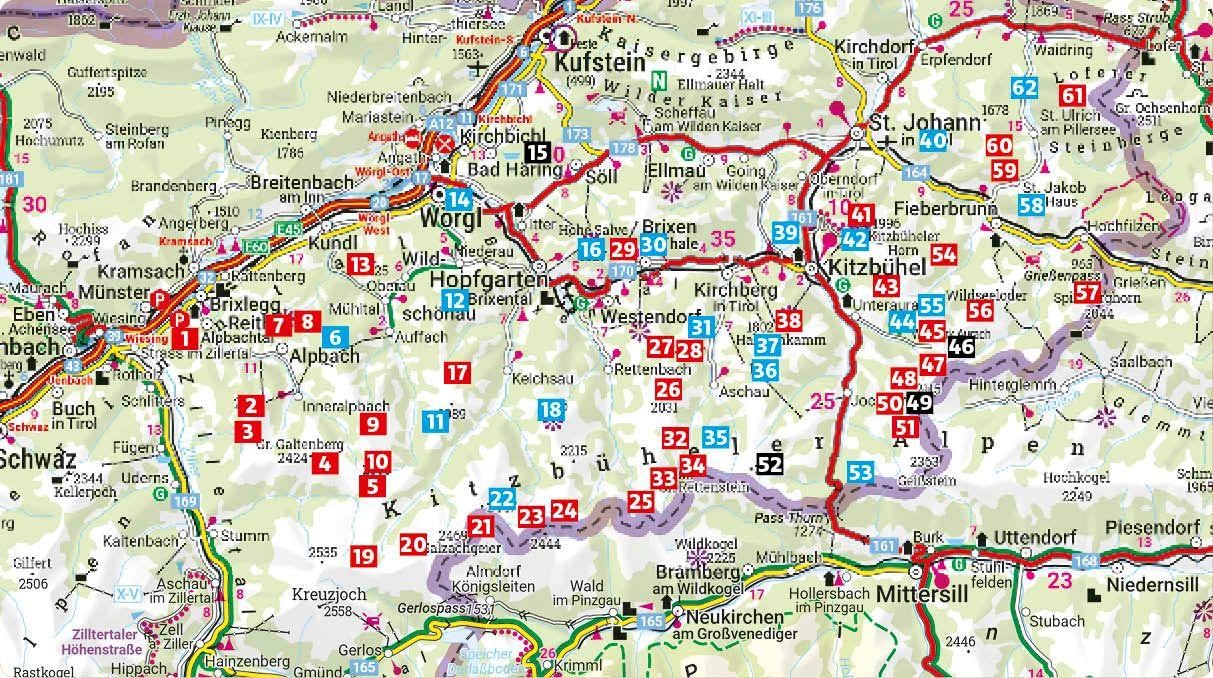 ROTHER Wanderführer Kitzbüheler Alpen. 62 Touren um Alpbach, in der Wildschönau, im Brixental, bei St. Johann und im Pillerseetal: Inkl. Rother App und GPS-Tracks