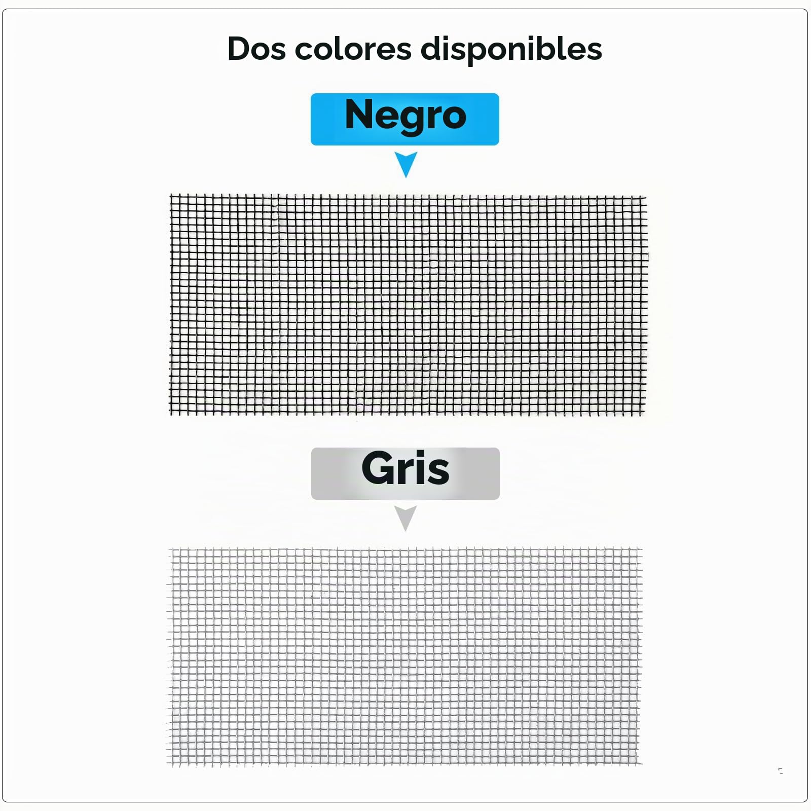 Secopad Cinta Reparadora de Mosquiteras, 50 mm x 9 m Kit de Reparación de Parches de Pantallas de Fibra de Vidrio para Pantallas de Puertas y Ventanas, Negro