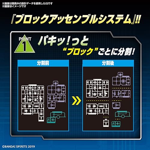 Miniatura 8 de Bandai Hobby - Misiones de 30 minutos - 1/144 Eexm-S01U Forestieri 01