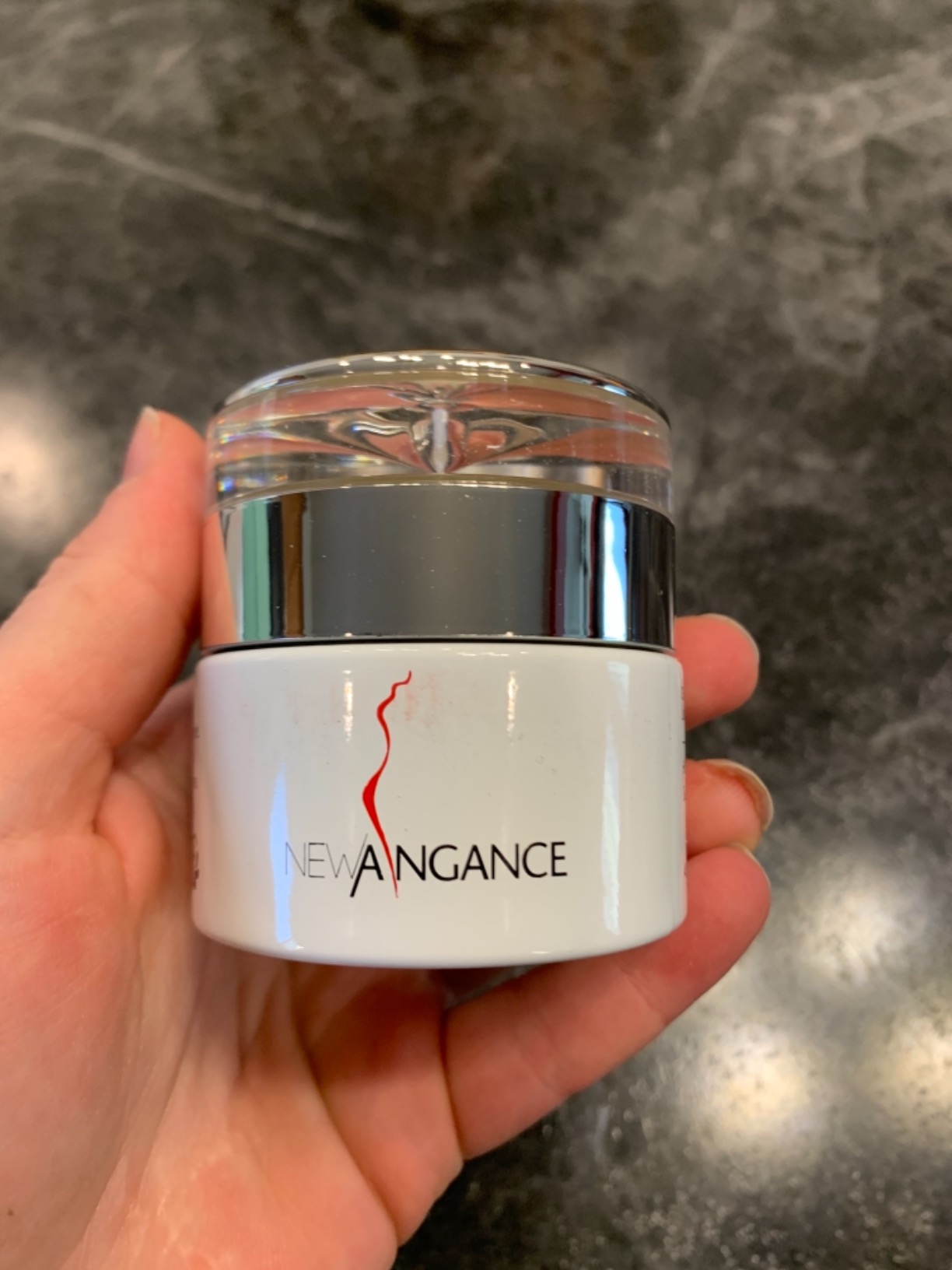 NEW ANGANCE Hydrating Goat Milk Cream Skincare Collagen Face Moisturizer for All Skin Types Day and Night Cream Hydrate Smooth Your Skin, 1.4 Fl Oz