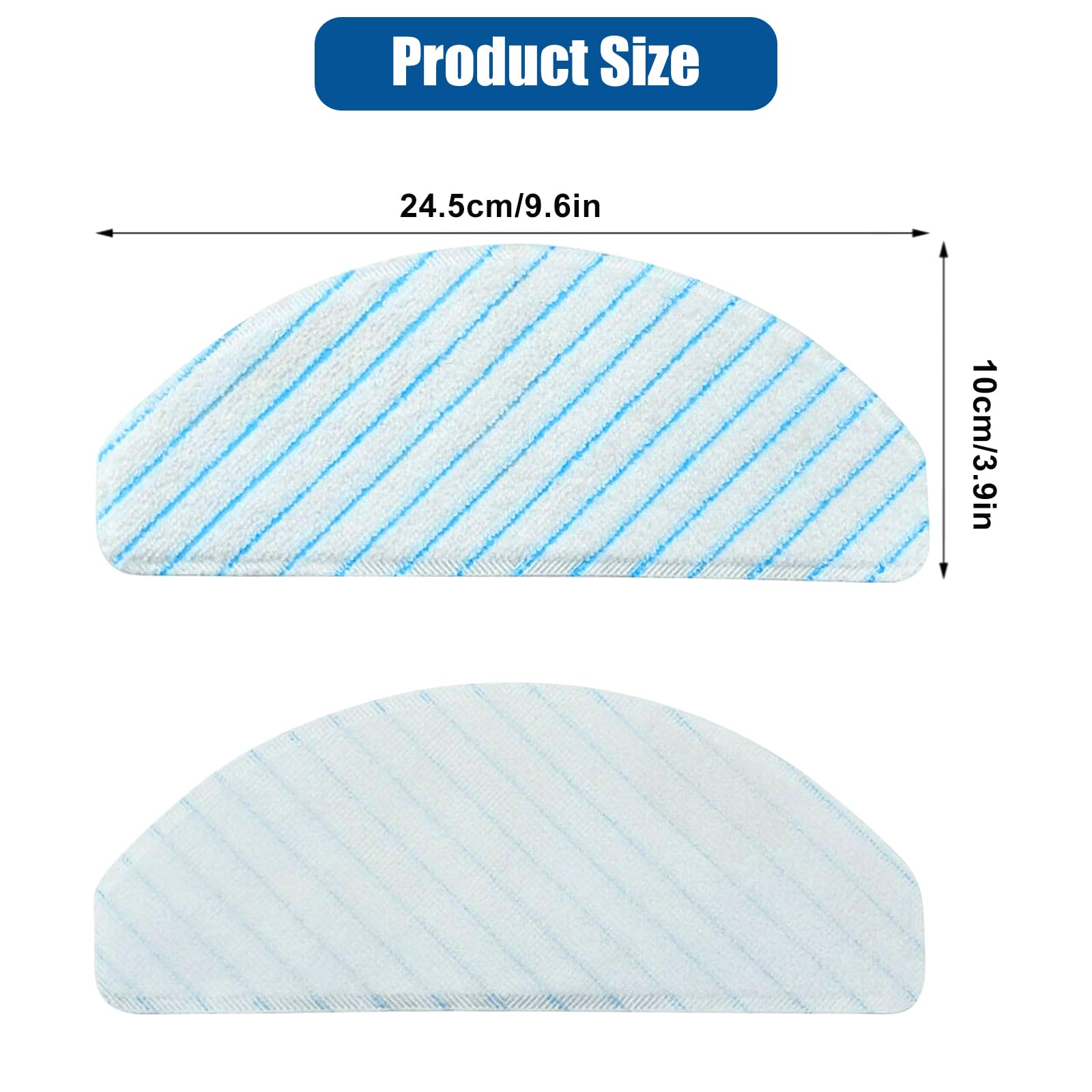10 sztuk mocnych ścierek do Ecovacs Deebot Ozmo T8 Aivi T8 MAX T8+ T9 Power/Max części do odkurzacza
