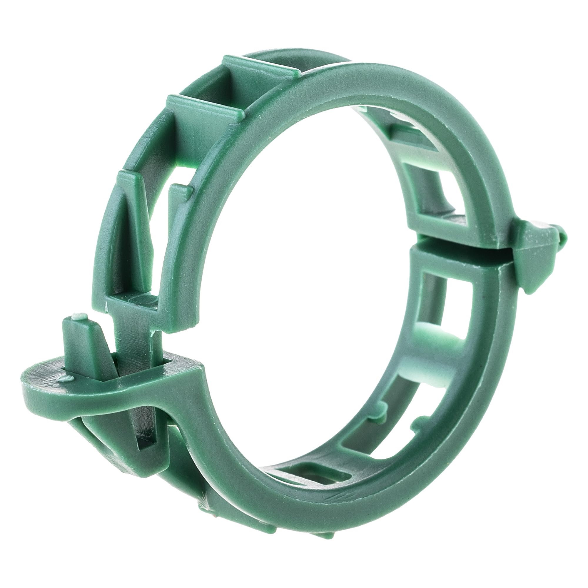 KADAX Clip per pomodoro, diametro 2,5 cm, 300 pezzi, clip per piante in plastica, per pomodori, cetrioli e piante rampicanti, clip da giardino